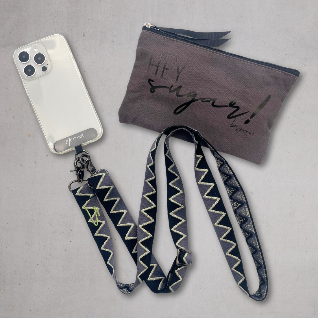 NOOMYA Handyband Moon Safari mit Glitzerdetails