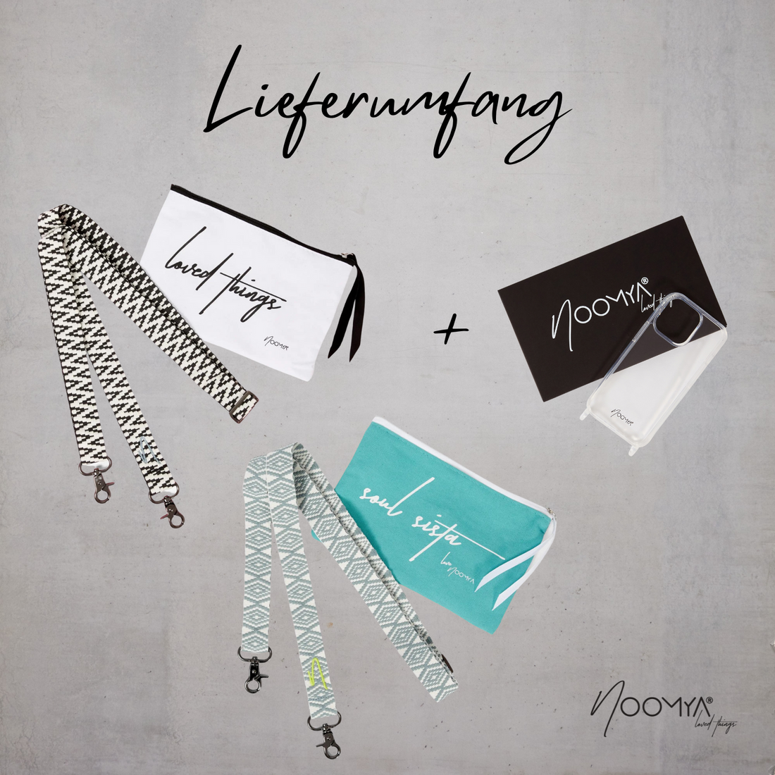 Style Bundle zum Wechseln aus 2 Handybänder + Handyhülle | Sea Salt & Midnight Star