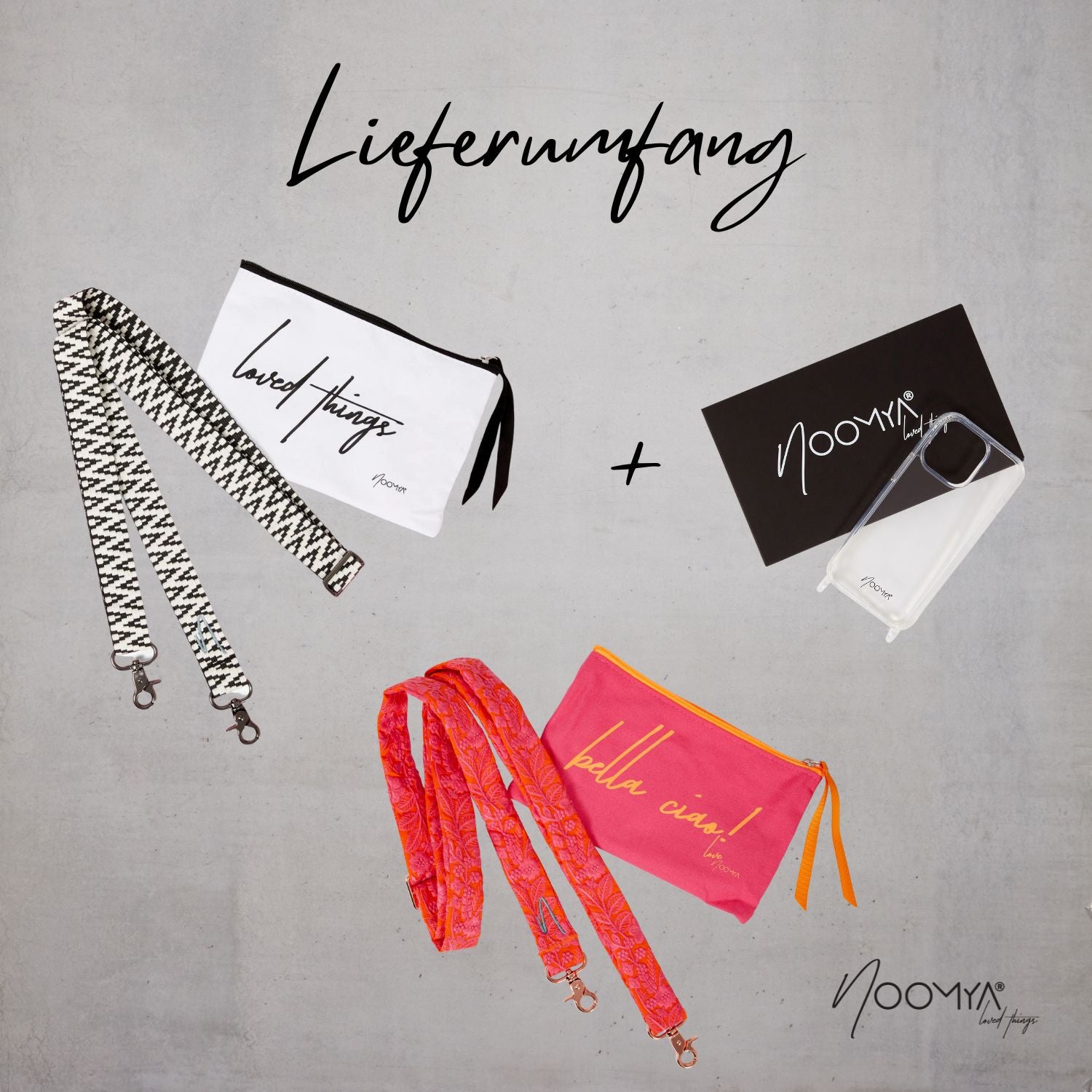 Style Bundle zum Wechseln aus 2 Handybänder + Handyhülle | Midnight Star & PINK POPSICLE