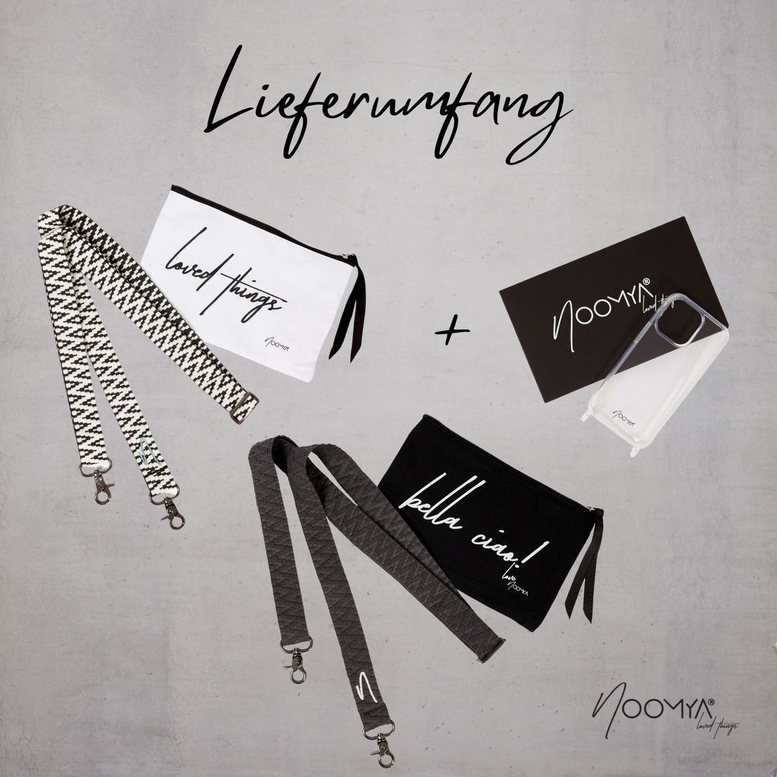 Style Bundle zum Wechseln aus 2 Handybändern + Handyhülle | MIDNIGHT STAR & PHANTOM GREY