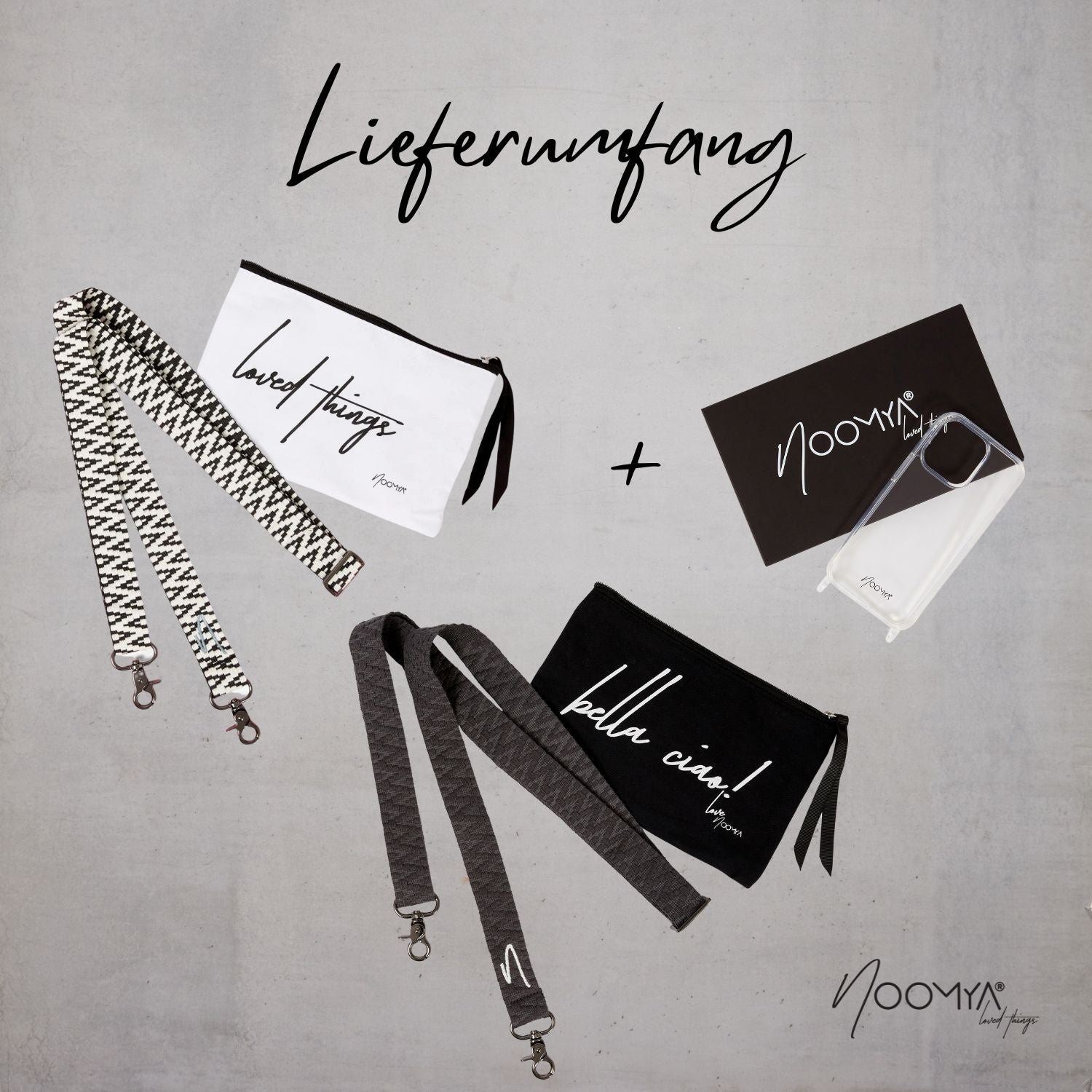 Style Bundle zum Wechseln aus 2 Handybändern + Handyhülle | MIDNIGHT STAR & PHANTOM GREY