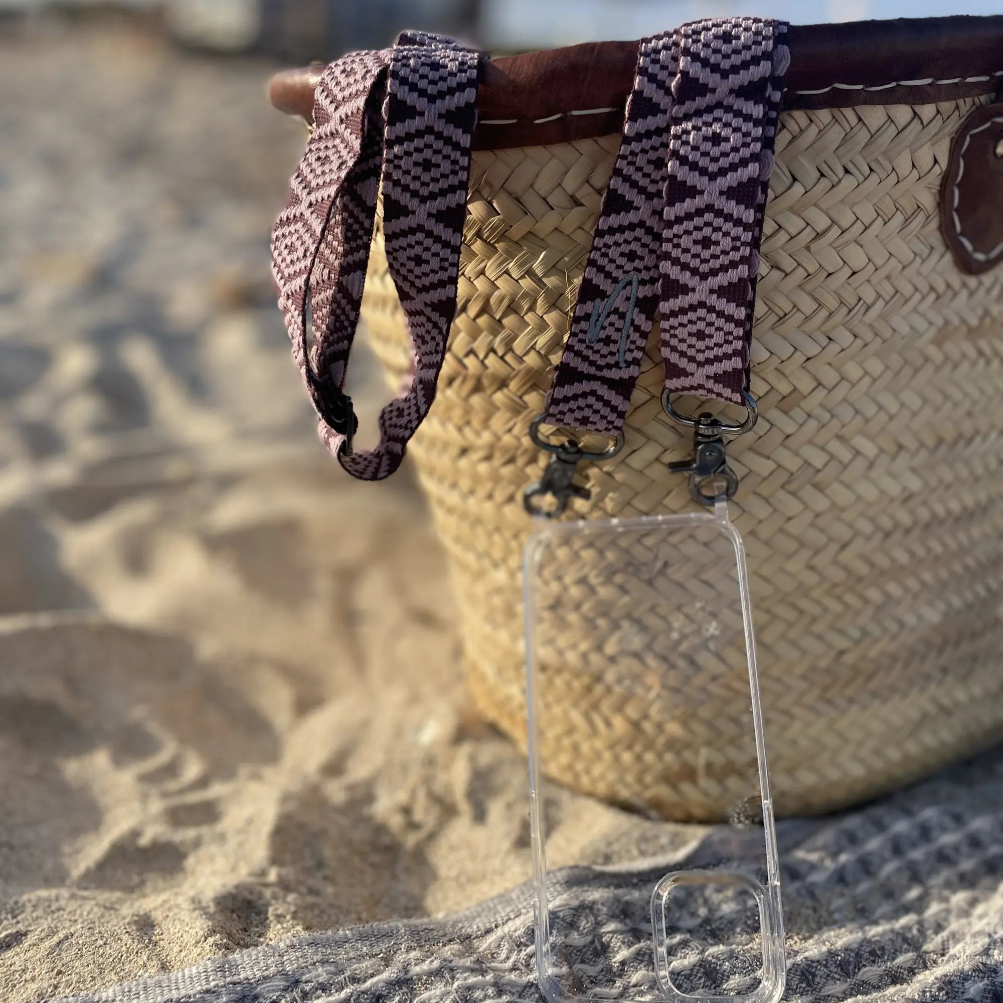 Style Bundle zum Wechseln aus 2 Handybänder + Handyhülle | Sea Salt & Wine Tasting