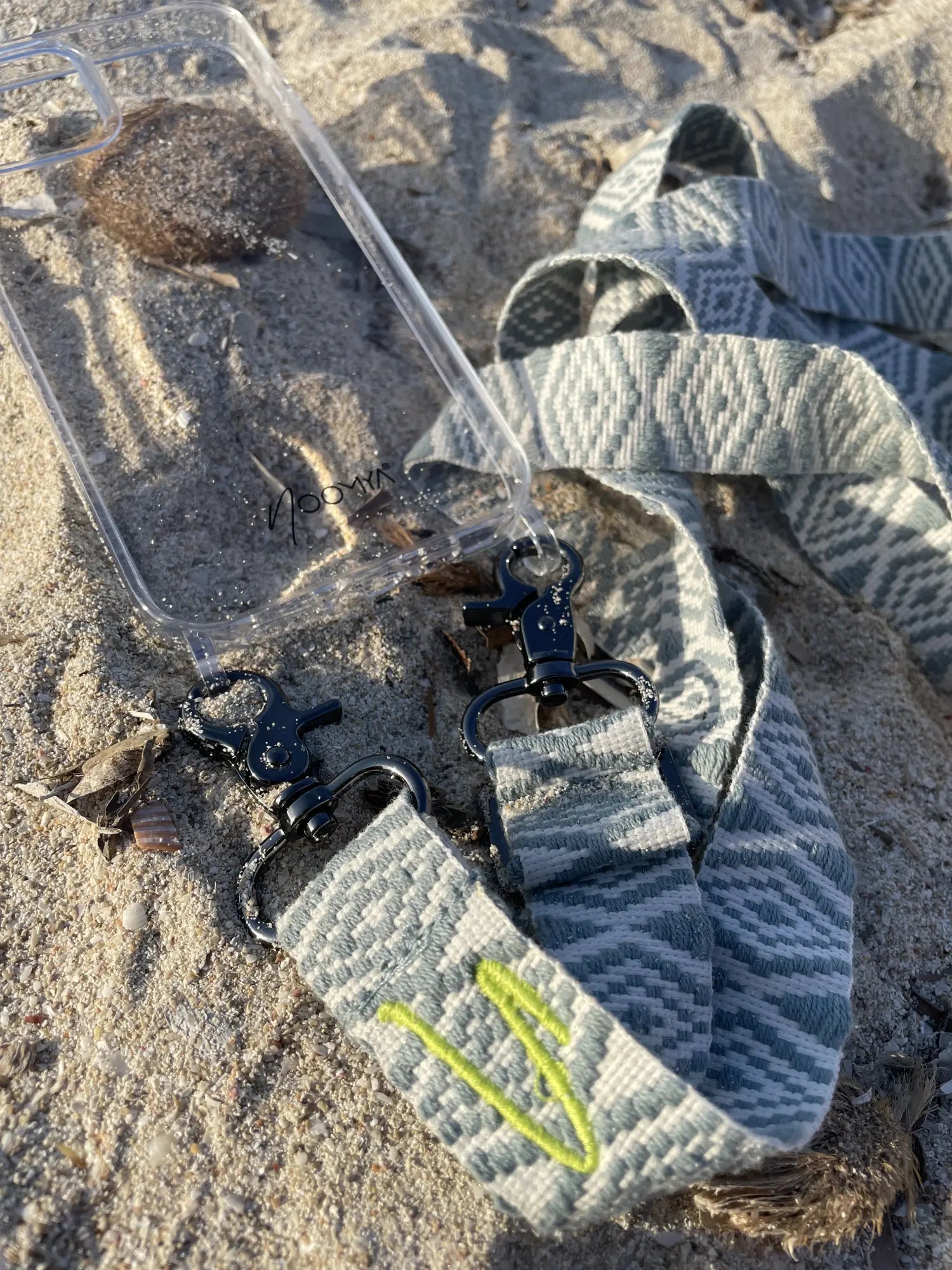 Style Bundle zum Wechseln aus 2 Handybänder + Handyhülle | Sea Salt & Phantom Grey