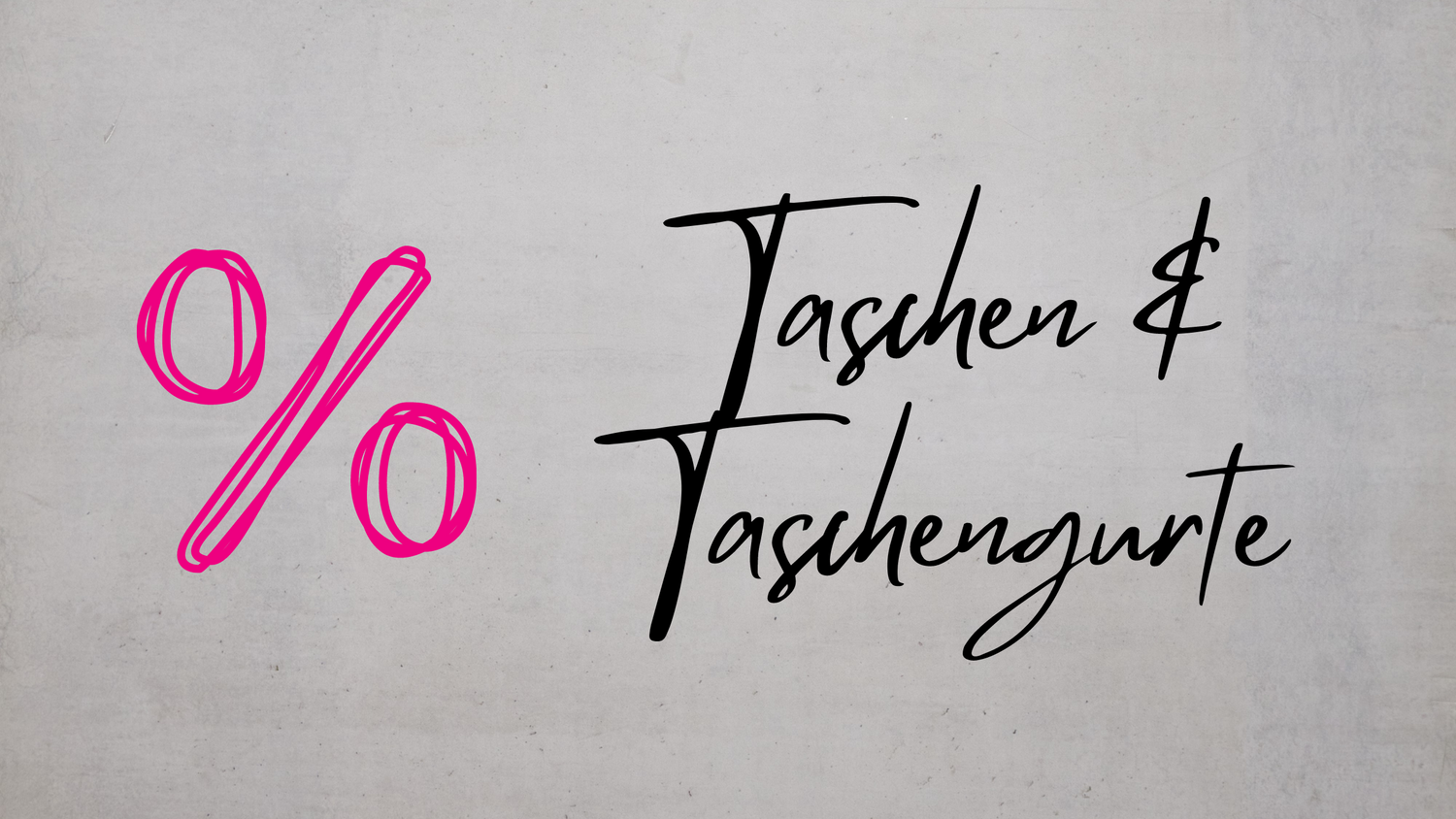 DEALS! Taschen &amp; Taschengurte