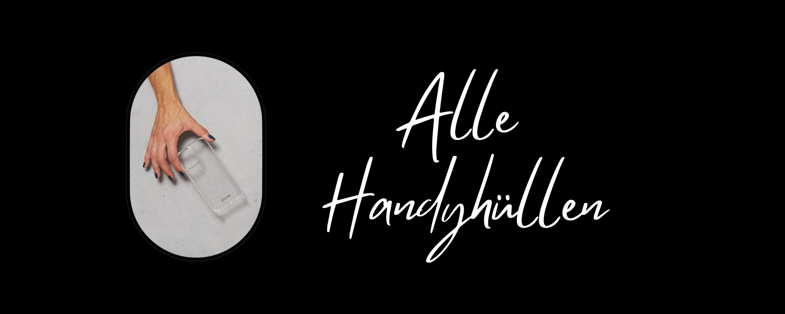 NOOMYA Handyhüllen mit Ösen für Handyketten und Handybänder zum Umhängen passend für iPhone und Samsung Modelle transparent