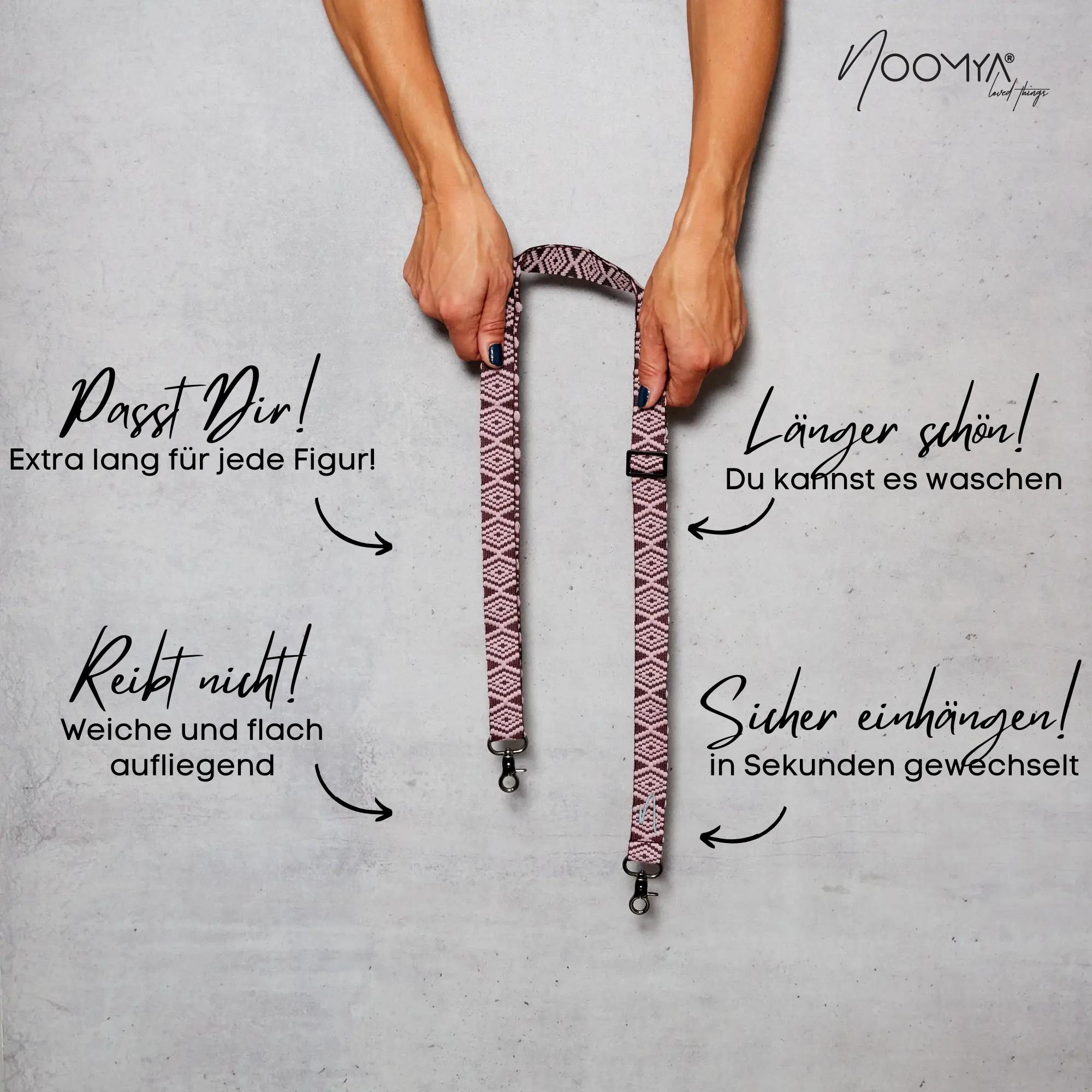 Breites Handyband | universal für alle Handymodelle inkl Adapter | Dein stylisher Begleiter | Wine Tasting