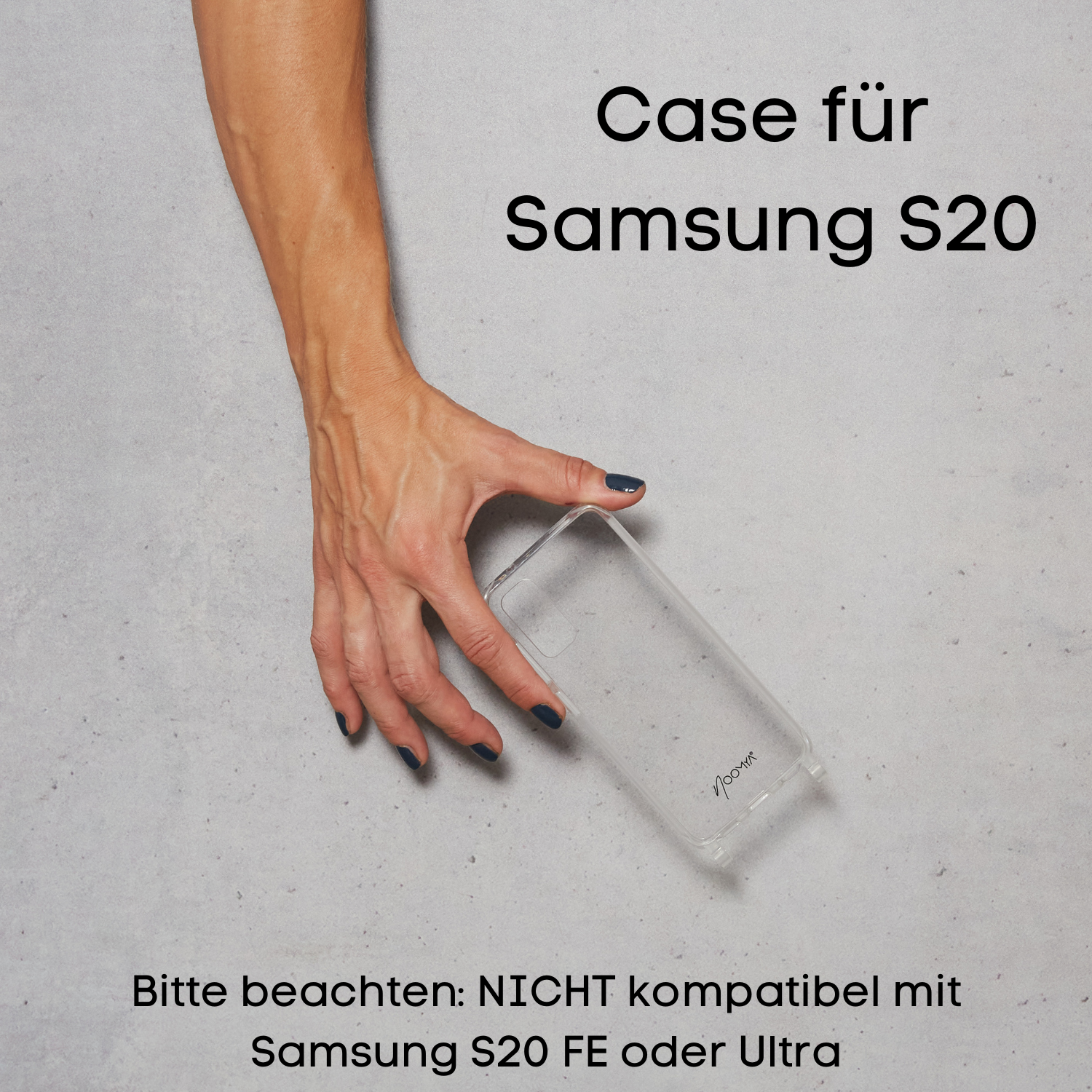 Handyhülle mit Ösen für Handyketten - Samsung S20 Modelle