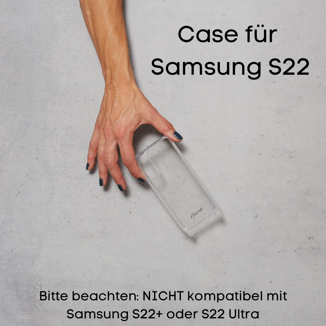 Handyhülle mit Ösen für Handyketten - Samsung S22 Modelle