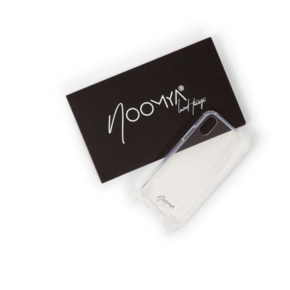 Handyhülle für iPhone X Modelle mit Ösen für Handyketten &amp; Handybänder | transparent