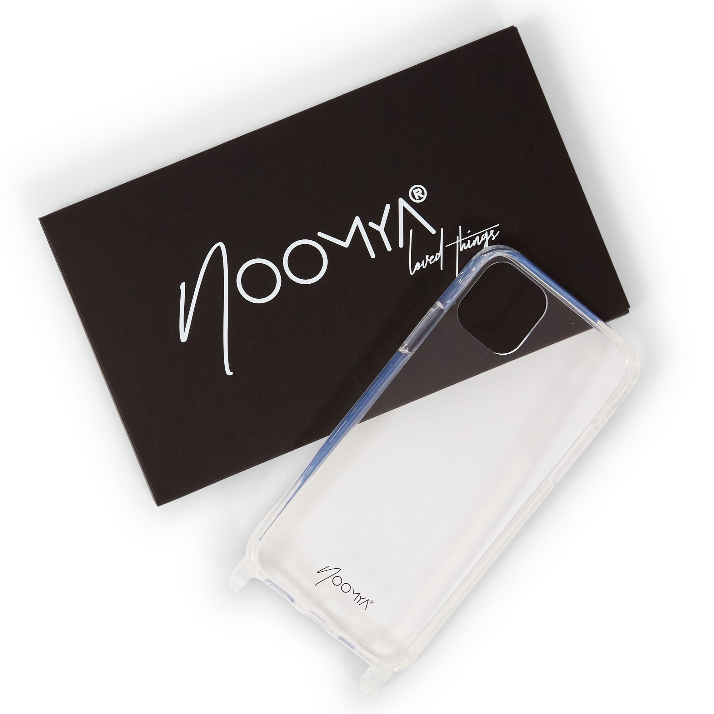 Handyhülle für iPhone 11 Pro MAX mit Ösen für Handyketten &amp; Handybänder | transparent