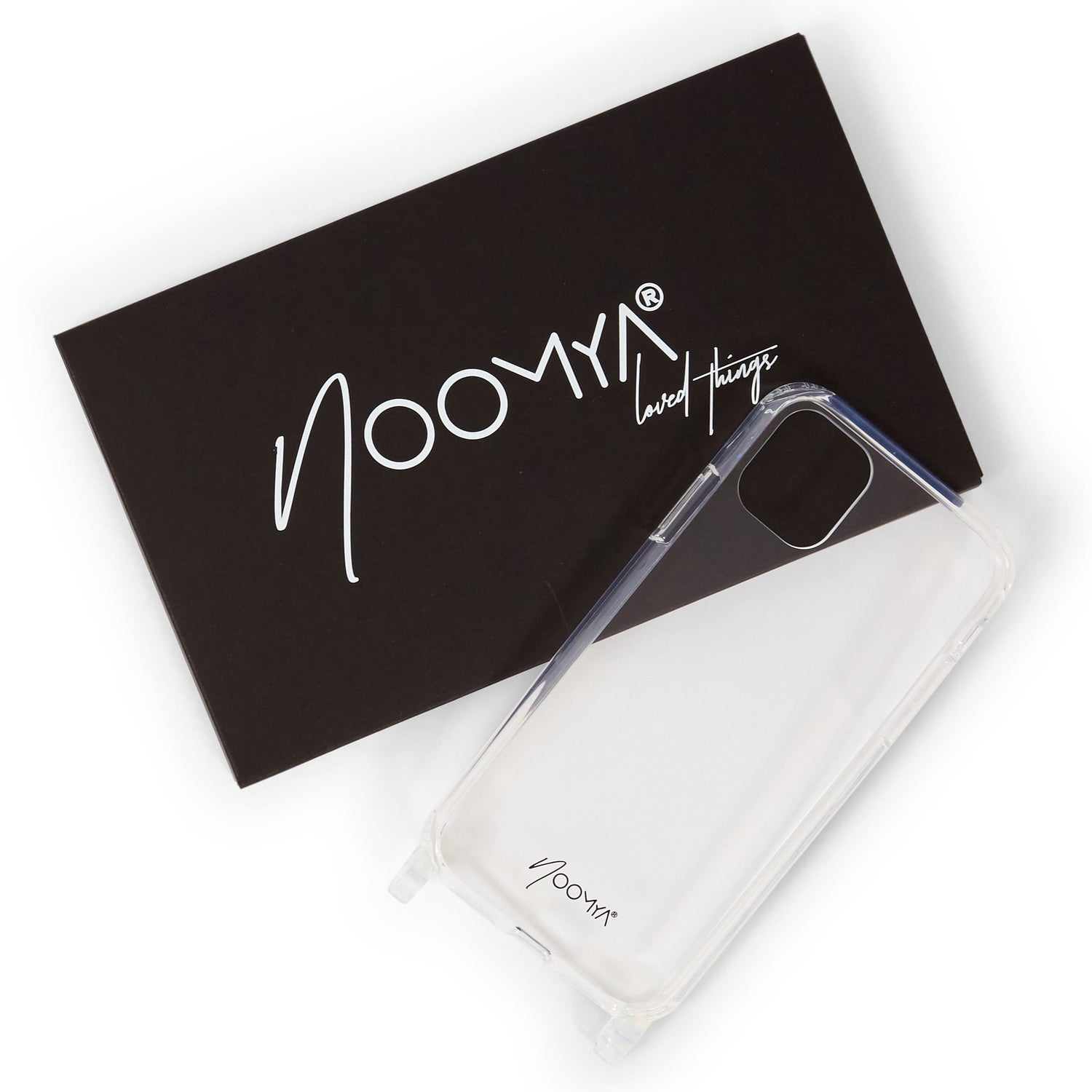 Handyhülle für iPhone 11 mit Ösen für Handyketten &amp; Handybänder | transparent
