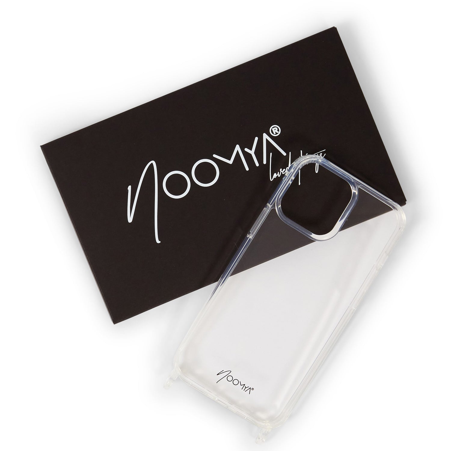 Handyhülle für iPhone 14 Pro MAX mit Ösen für Handyketten &amp; Handybänder | transparent