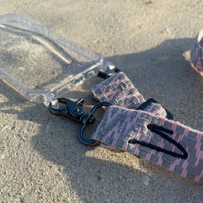 Wide interchangeable phone strap - Sweet Grey