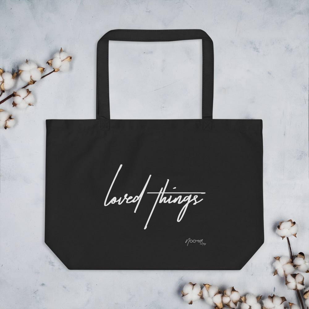 Loved Things - Large organic canvas shopper